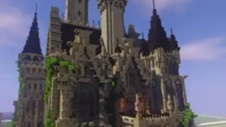 Blowing Up My Castle Minecraft *Live*