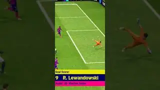 Lewandowski Goal ⚽ #football #efootball #lewandowski