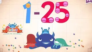 Endless Numbers - Learn to Count from 1 to 25 + Simple Addition in English | Originator Games