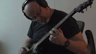 Guitar improvisation with backing track