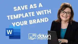 Microsoft Word | Save As Template with Your Logo and Brand