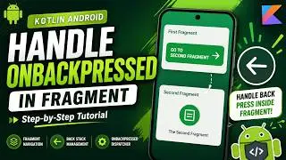 🏀 ANDROID - 🏀 FRAGMENT ON-BACK PRESS 🏀 - KOTLIN