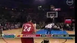 Jason Kapono Three Point Contest Round 2 07