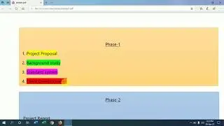 project proposal