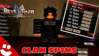 HOW TO GET CLAN SPINS | 🟠U:AOT GRAND UPDATE🟠