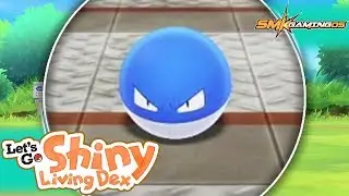 Shiny Voltorb Live Reaction! Shiny Living Dex Pokemon Let's Go Pikachu & Eevee
