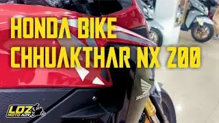 NX200 Honda bike thar chu hei le...a changkang ta hle mai