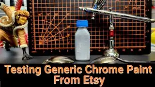 Testing Generic Chrome Paint From Etsy