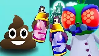 Subway Surfers Haunted Hood 2024 Dr. Flyman Fan Special vs Poop Run Gameplay HD