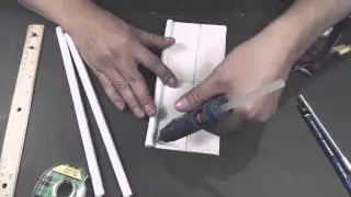 Tommy Gunn's paper quadcopter frame part 1