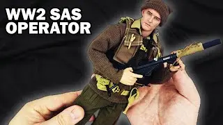 British WW2 SAS operator action figure