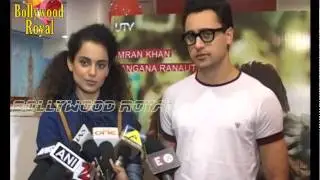 'Katti Batti' Kangna Ranaut & Imraan Khan at Photo Op and Media Interactions