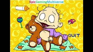 Rugrat Hiccuping Baby Dil Pickles Gameplay - Help Baby Dil Get Rid Of The Hiccups