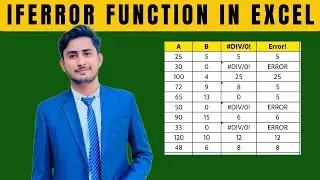 How to Use IFERROR Function in Excel | Handle Errors Like a Pro!