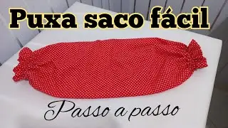 Como fazer puxa saco fácil, sem viés e sem overloque. Passo a passo.