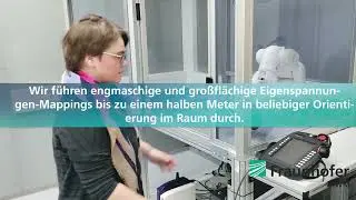 Automatisierte und präzise Eigenspannungsmessungen mit der cos alpha Methode am Fraunhofer IWM