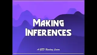 Making Inferences