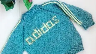 ВЫШИВКА ПО ПЕТЛЯМ ЛИЦЕВОЙ ГЛАДИ // EMBROIDERY ON KNITTING