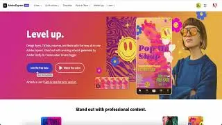 New ! Adobe Express Beta | FREE AI | Alternative Canva free version.