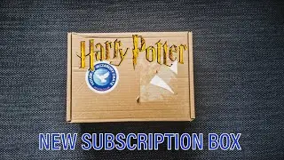 NEW SUBSCRIPTION BOX REVIEW | HOUSE OF WIZARDRY CRATE | HARRY POTTER