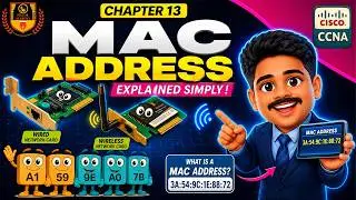 What is MAC Address ? | physical Address | MAC Lookup | |  CCNA  | Cisco Certified Network Associate