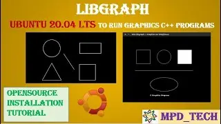 Libgraph | Computer Graphics | C++ Graphic Library | CG | Installing Softwares of Ubuntu 20.04 LTS
