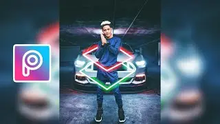 Picsart Neon Glowing Effect | Picsart Edting Tutorial | 2019 🔥🔥🔥