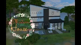 The sims 4 speed build: Family house #1