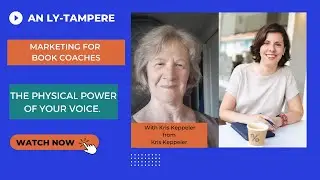Using your physical voice to strengthen your brand as a book coach [Voice]