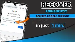 how to recover deleted google account | | google account