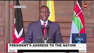 Kenyans React to President Ruto's Full State House Speech Today