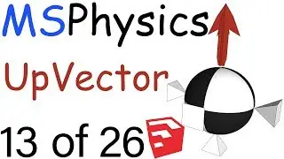 MSPhysics Plugin for SketchUp | UpVector Joint | 13 of 26