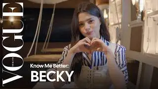 Vogue Know Me Better EP.8 l 'เบ็คกี้งอน!' ทำความรู้จัก 'เบ็คกี้-รีเบคก้า' ผ่านคีย์เวิร์ดสุดไวรัล