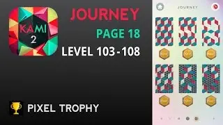 KAMI 2 - JOURNEY Page 18 Level 103-108 Solutions