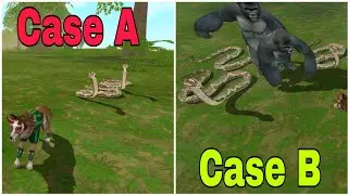 Gorilla with python in Wildcraft update idea