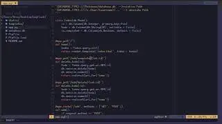 Doing CRUD Operations in flask using Flask_sqlalchemy