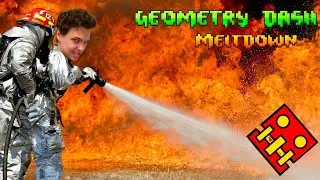 У меня Горит от Geometry Dash Meltdown