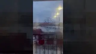 Белгород. Вечер. Салют