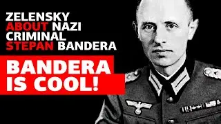 Zelensky about nazi criminal Bandera | He is a hero...