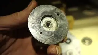 Stels Guepard 650, replacement of the water pump and oil seal, in detail