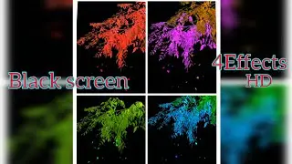vimage 4 Tree Effect HD Video Black Screen Effect @applemaza