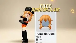 *HURRY* Get this New FREE Pumpkin Hair now!!🎃 (Now Available)