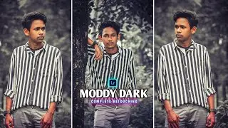 Black Tone (Dark Moody) Lightroom Mobile Photo Editing Tutorial || Ferdusur Rahman 🎨✏️