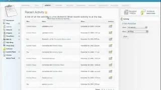 Network Activity - Tutorial