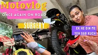 First time life me aisi hogai hai bike🏍️ RiderGirl Vishakha🇮🇳