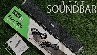 Best Soundbar Under 1000 | Mivi Fort Q26 | Sound Test 🪄 #soundbar #mivi #bass #bestsoundbar