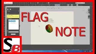 Solidworks Drawing - Flag Note