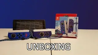 Zelda: Skyward Sword Joy-Cons Unboxing & Showcase (Zelda 35th Anniversary)