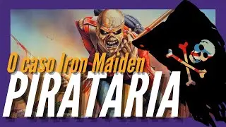 Pirated Iron Maiden CDs on Mercado Livre