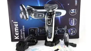 Kemei KM-5181: бритва - тример - машинка для стрижки - электрическая зубная щётка